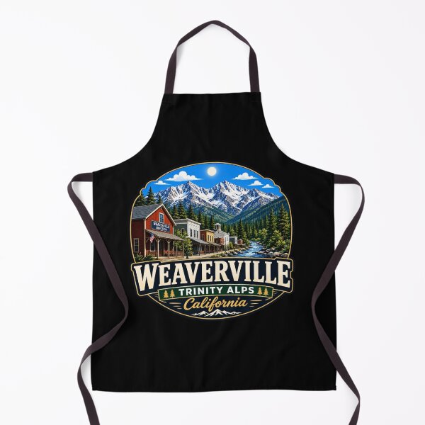Item preview, Weaverville, Trinity Alps, California designed and sold by Myra365Art.