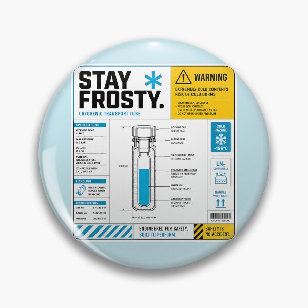 Item preview, Deep Space Cryo-Fluid Label designed and sold by agearb.