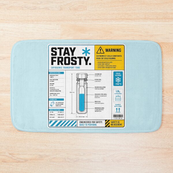 Item preview, Deep Space Cryo-Fluid Label designed and sold by agearb.