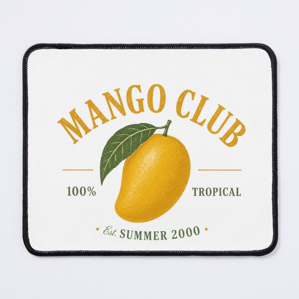 Item preview, Mango Club Tropical Fruit Shirt, Summer Mango Graphic Tee, Vintage Fruit Design designed and sold by Backsay.