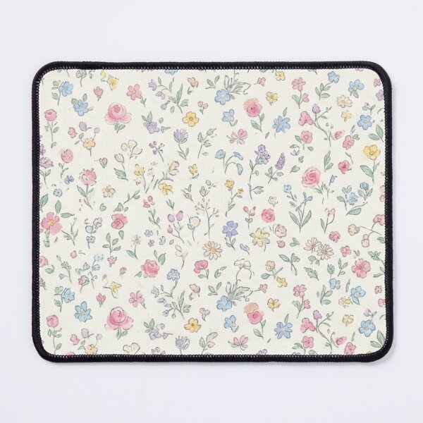 Item preview, Cottagecore Pastel Wildflower Seamless Pattern designed and sold by FashioonTrends.