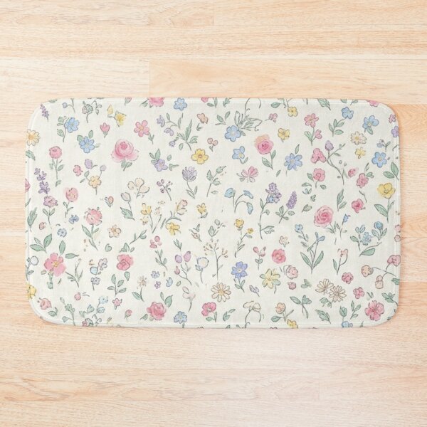 Item preview, Cottagecore Pastel Wildflower Seamless Pattern designed and sold by FashioonTrends.