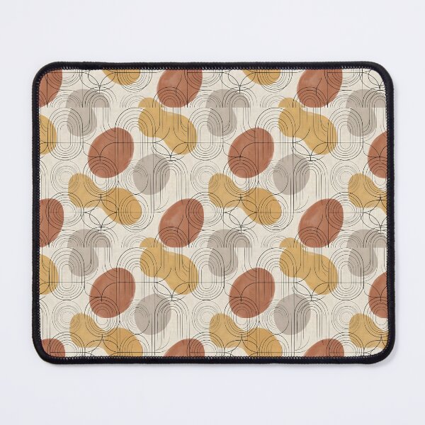 Item preview, Mid Century Modern Geometric Arch Pattern designed and sold by SplashTastic.
