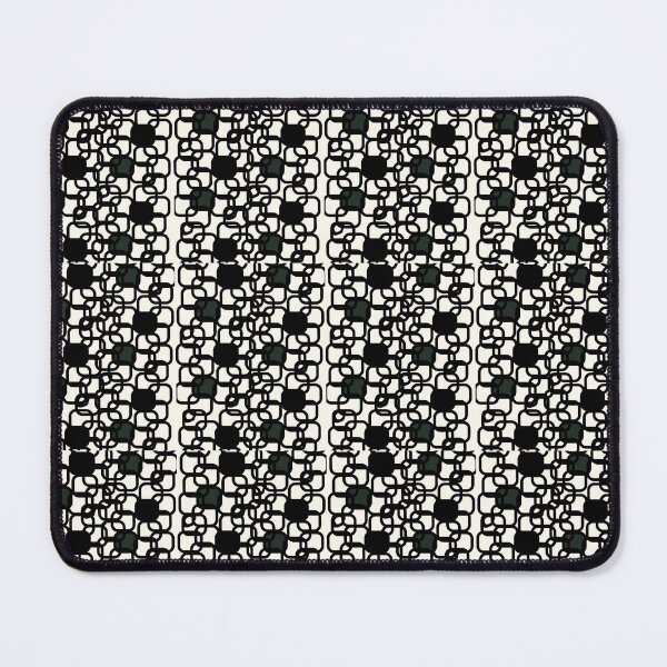 Item preview, Abstract Seamless Interlocking Squares Pattern Charcoal and Olive designed and sold by EH World | Store.