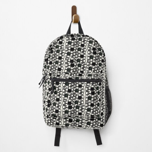 Item preview, Abstract Seamless Interlocking Squares Pattern Charcoal and Olive designed and sold by EH World | Store.