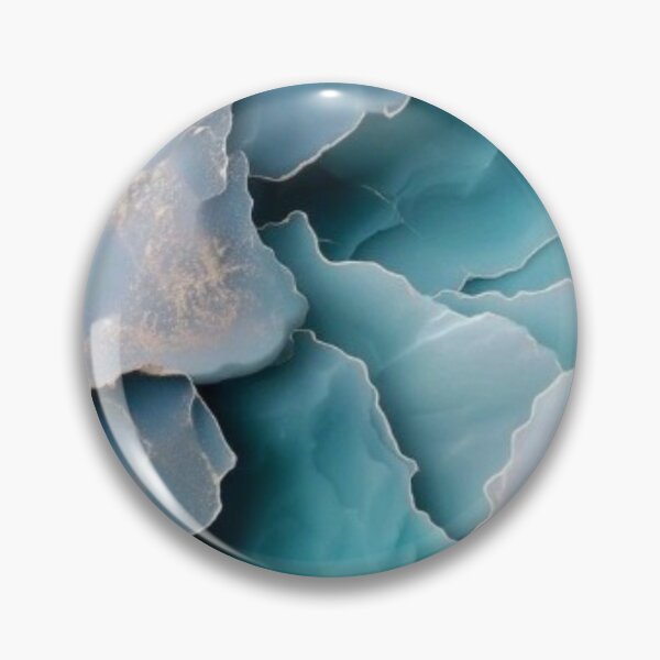 Item preview, Mint Teal Alcohol Ink Layered Crystal Mineral Abstract Texture designed and sold by LYAN-STORE.