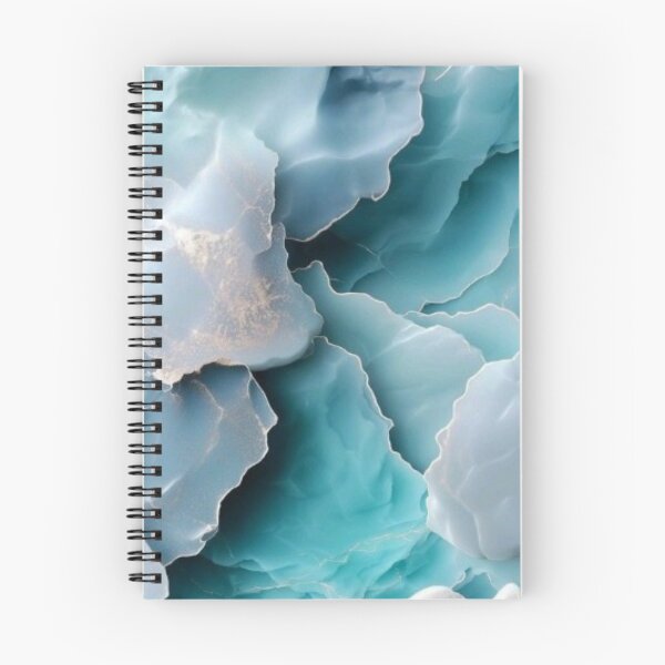 Item preview, Mint Teal Alcohol Ink Layered Crystal Mineral Abstract Texture designed and sold by LYAN-STORE.