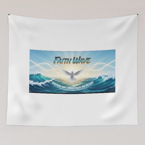 Item preview, Faith Wave Rising designed and sold by MastersDesignNk.