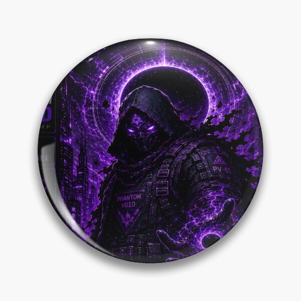 Item preview, Phantom Void (Series 9) - Cyberpunk Interstellar Void Operative Art designed and sold by RiteshCenter .