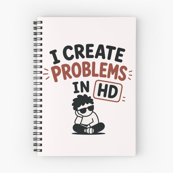 Item preview, I Create Problems in HD Funny Sarcastic Humor Quote designed and sold by slestore.