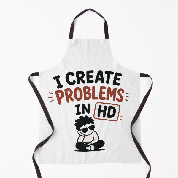 Item preview, I Create Problems in HD Funny Sarcastic Humor Quote designed and sold by slestore.