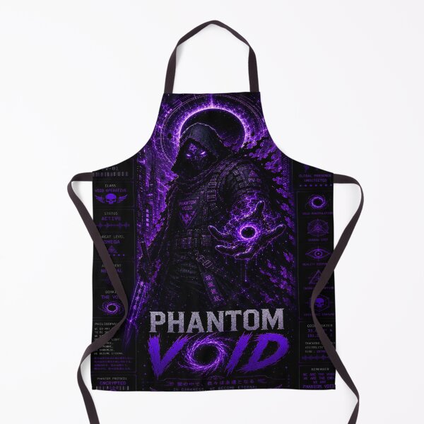 Item preview, Phantom Void (Series 9) - Cyberpunk Interstellar Void Operative Art designed and sold by RiteshCenter .