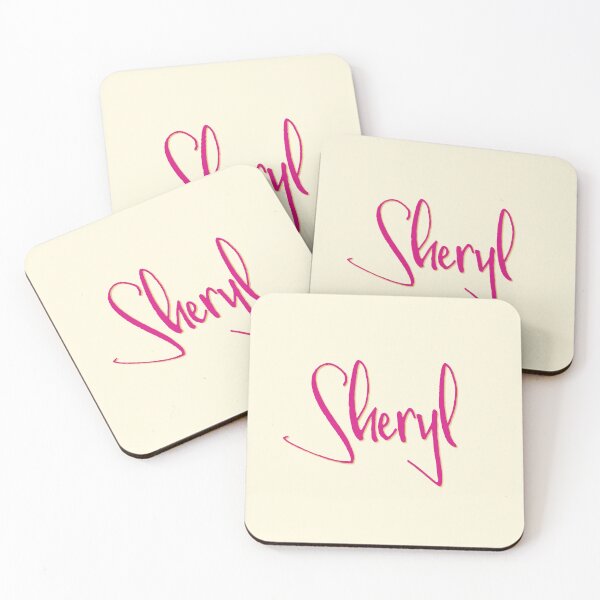 Item preview, SHERYL personalized type design designed and sold by CharlottePlaceArt.