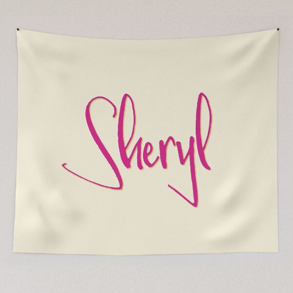 Item preview, SHERYL personalized type design designed and sold by CharlottePlaceArt.