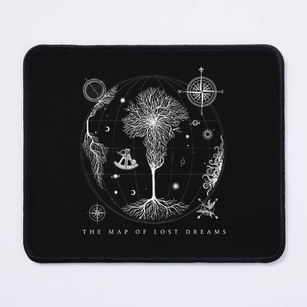 Item preview, Map of Lost Dreams - Vintage Cartography Aesthetic - Mysterious Map Design designed and sold by Design_Your_Day.