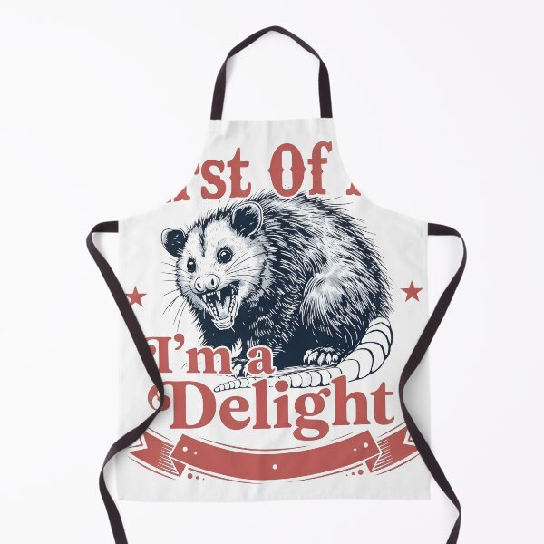 Item preview, First Of All I'm a Delight Possum designed and sold by LarrikinGiftsn.