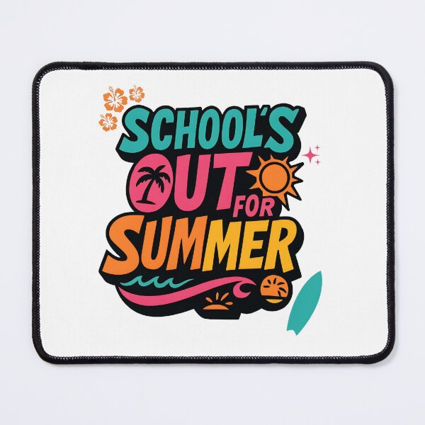 Item preview, School's Out For Summer Retro Vacation  designed and sold by LarrikinGiftsn.