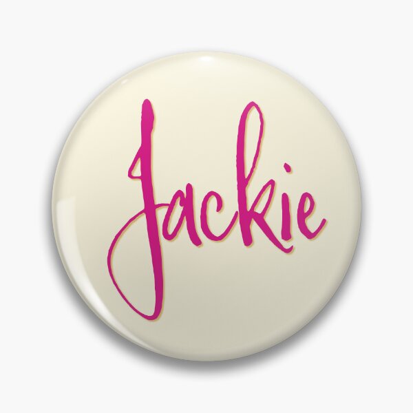 Item preview, JACKIE personalized type design designed and sold by CharlottePlaceArt.