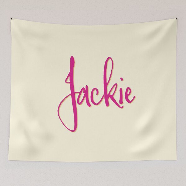 Item preview, JACKIE personalized type design designed and sold by CharlottePlaceArt.