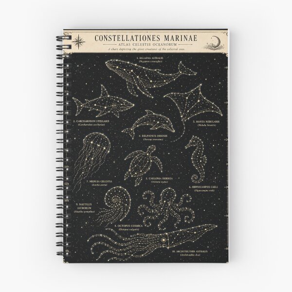 Item preview, Constellationes Marinae – Vintage Marine Constellation Star Chart Atlas designed and sold by Extravanganzza.