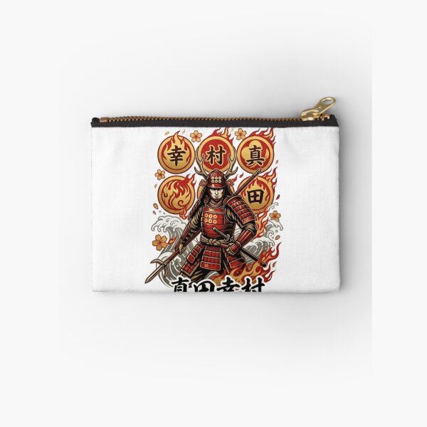 Item preview, Legendary Samurai Sanada Yukimura - The Crimson Demon & Six Coins designed and sold by SAMURAI-KAMON.