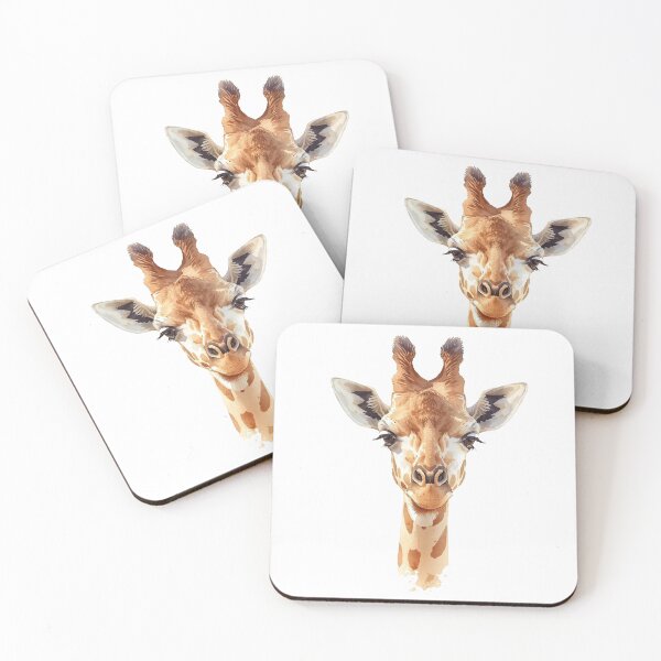 Item preview, Watercolor Giraffe Head designed and sold by BeautifulVibe.