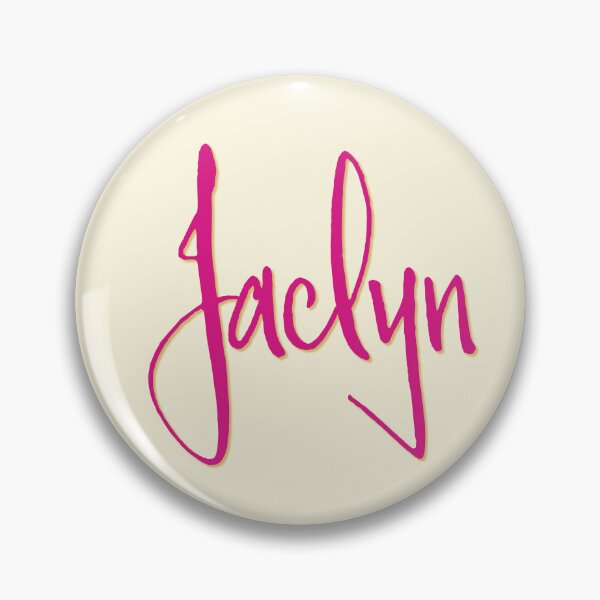 Item preview, JACLYN personalized type design designed and sold by CharlottePlaceArt.