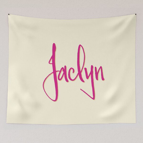 Item preview, JACLYN personalized type design designed and sold by CharlottePlaceArt.