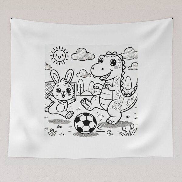 Item preview, Color-Me Kids' T-Shirt – Creative DIY Coloring Fun for Little Artists! designed and sold by ArthurShu.