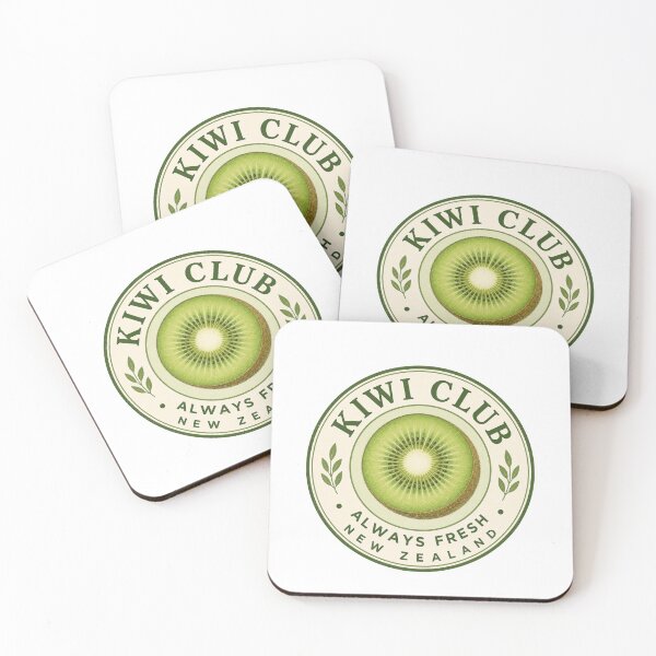 Item preview, Kiwi Club New Zealand Shirt, Fresh Kiwi Fruit Graphic, Vintage Produce Badge Design designed and sold by Backsay.