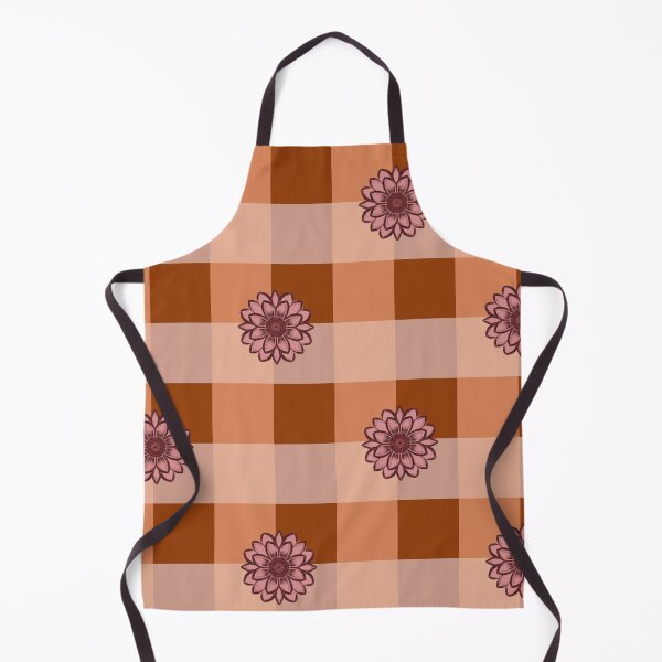 Item preview, Hand drawn flower repeating checkered pattern cute and chic designed and sold by StudioSamanthaa.