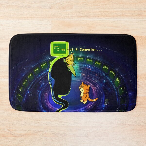 Item preview, Corvax and his computer designed and sold by Schulz Lightprint Studio.