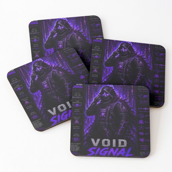 Item preview, Void Signal (Series 9) - Cyberpunk Interstellar Netrunner Frequency Art designed and sold by RiteshCenter .