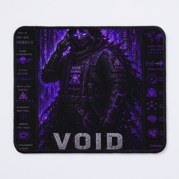 Item preview, Void Signal (Series 9) - Cyberpunk Interstellar Netrunner Frequency Art designed and sold by RiteshCenter.