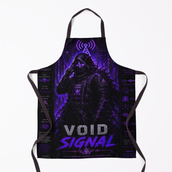 Item preview, Void Signal (Series 9) - Cyberpunk Interstellar Netrunner Frequency Art designed and sold by RiteshCenter.