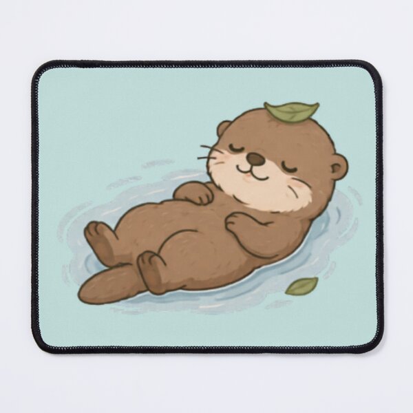 Item preview, Cute Floating Otter designed and sold by MellowMunchkins.