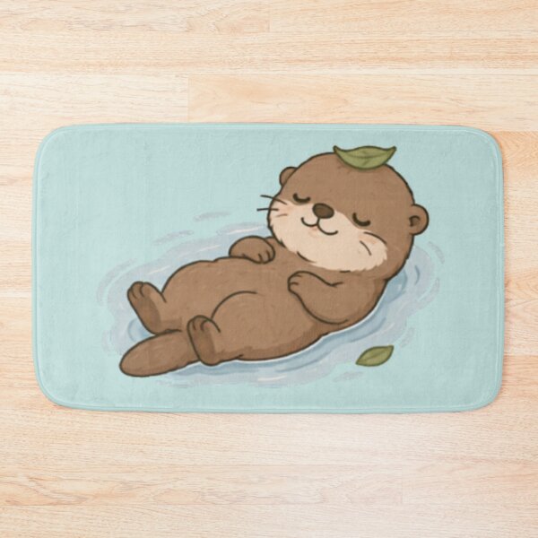Item preview, Cute Floating Otter designed and sold by MellowMunchkins.