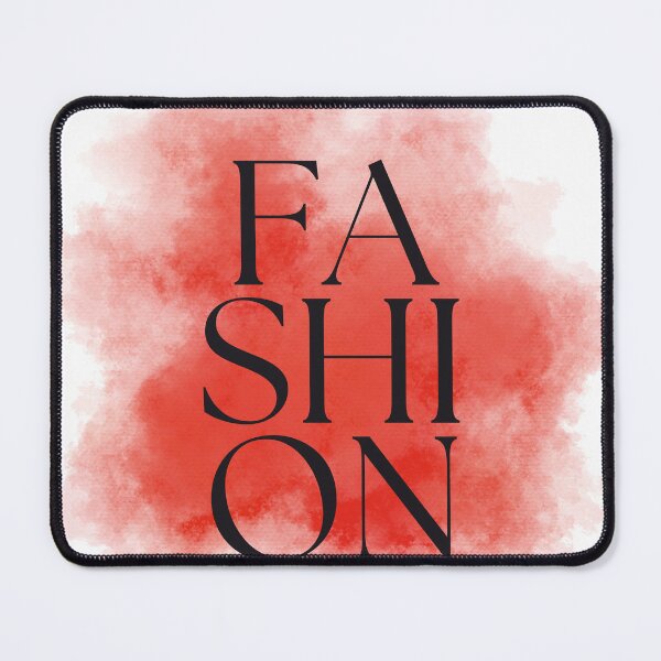 Item preview, Elegant Red Smoke Fashion Typography Art designed and sold by Bubbledesignnew.