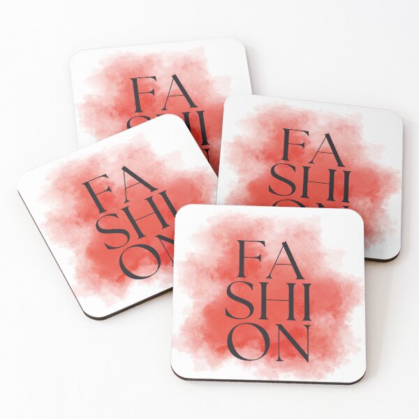 Item preview, Elegant Red Smoke Fashion Typography Art designed and sold by Bubbledesignnew.