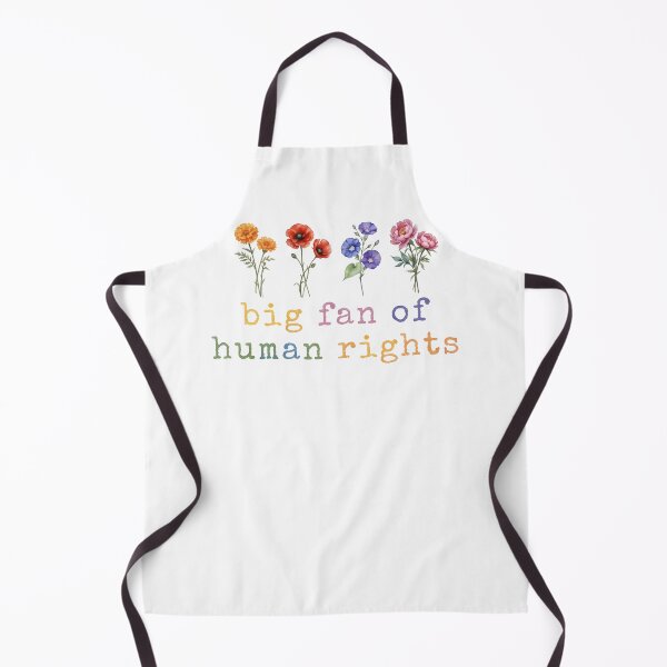 Item preview, Big Fan of Human Rights Floral Retro designed and sold by PmindHalow.
