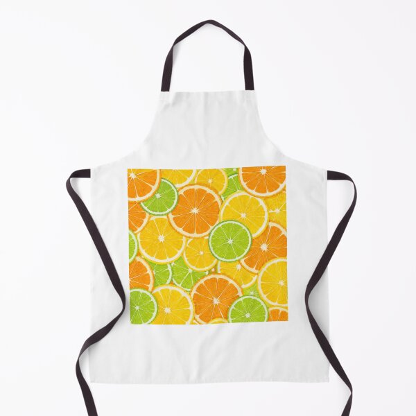 Item preview, Citrus Slice Pattern | Orange Lemon Lime Summer Fruit Collage designed and sold by Backsay.