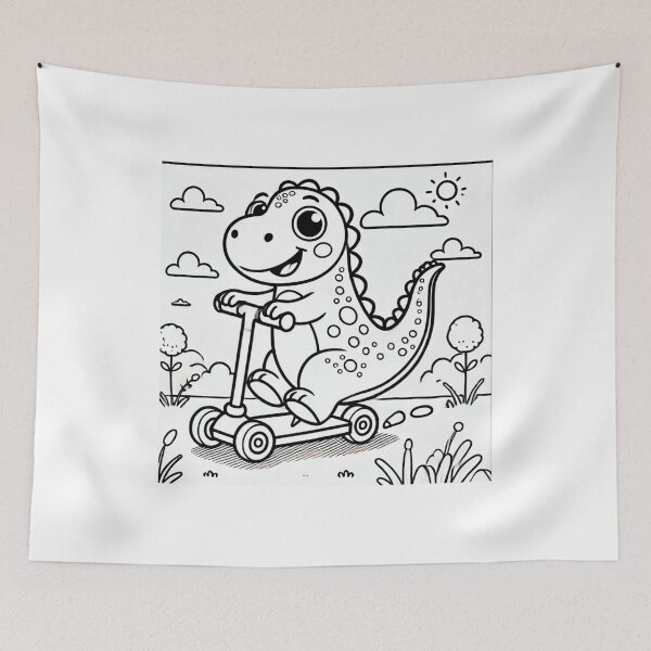 Item preview, Color-Me Kids' T-Shirt – Creative DIY Coloring Fun for Little Artists! designed and sold by ArthurShu.