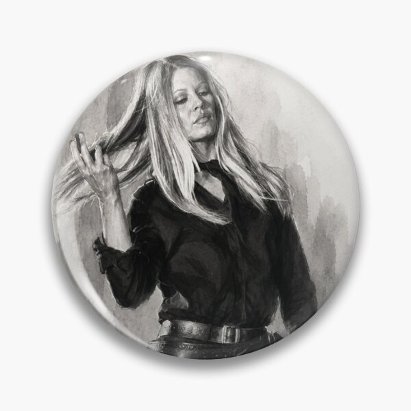 Item preview, Brigitte Bardot Western Gunslinger Watercolor Art Print designed and sold by Vicky021.