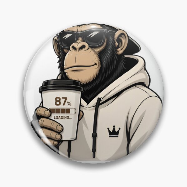 Item preview, Processing Ape Coffee Monkey Graphic designed and sold by ApePop.