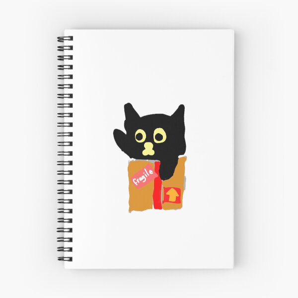 Artikelvorschau, süße Katze in der Box entworfen und verkauft von sirspacecow3rd.