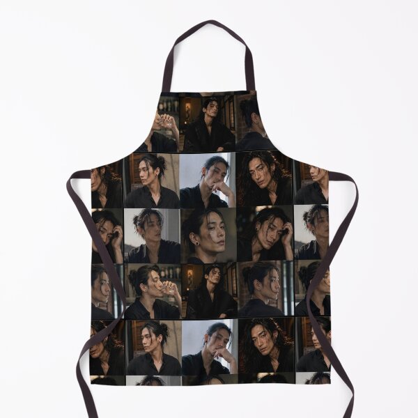 Item preview, Dark Fantasy Boyfriend Aesthetic Collage | Photorealistic Anime Inspired Handsome Male Portrait Grid Merchandise designed and sold by RandomlyPopUps.