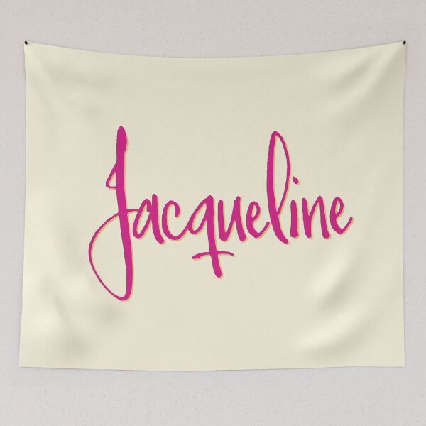 Item preview, JACQUELINE personalized type design designed and sold by CharlottePlaceArt.