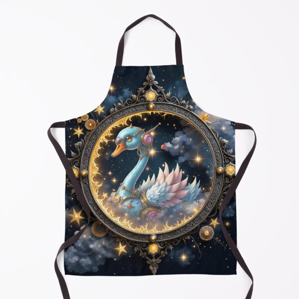 Item preview, Celestial Clockwork Swan – Dreaming Beyond the Stars designed and sold by nicky2342.