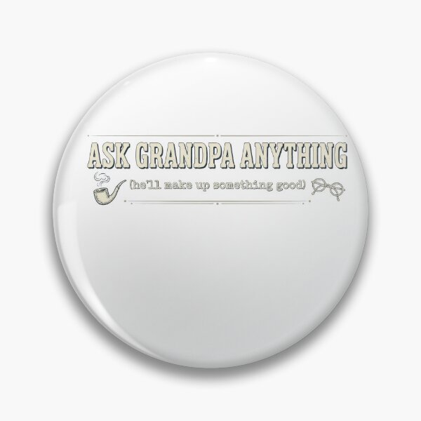 Item preview, Ask Grandpa Anything Funny Chalkboard designed and sold by TokyoAyashi.