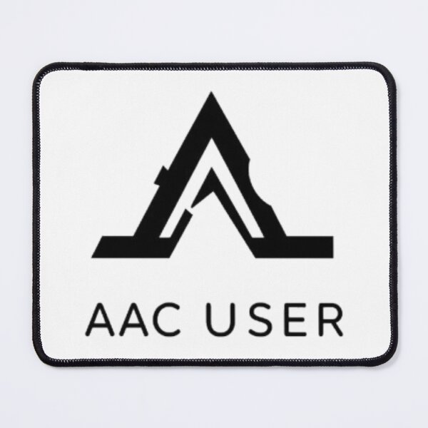 Item preview, AAC USER Minimalist Logo Design | Modern Clean Typography designed and sold by MystiColo.